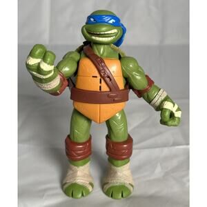 PLAYMATES 2012 TMNT LEONARDO 5'' ACTION FIGURE TEENAGE MUTANT NINJA TURTLES B